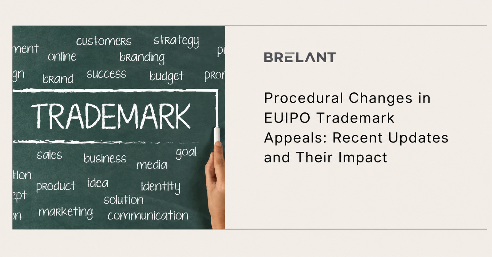 Cambios procesales en las apelaciones sobre marcas de la EUIPO: actualizaciones recientes y su impacto