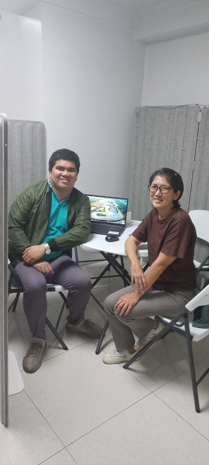 Brealant team members meeting with a client