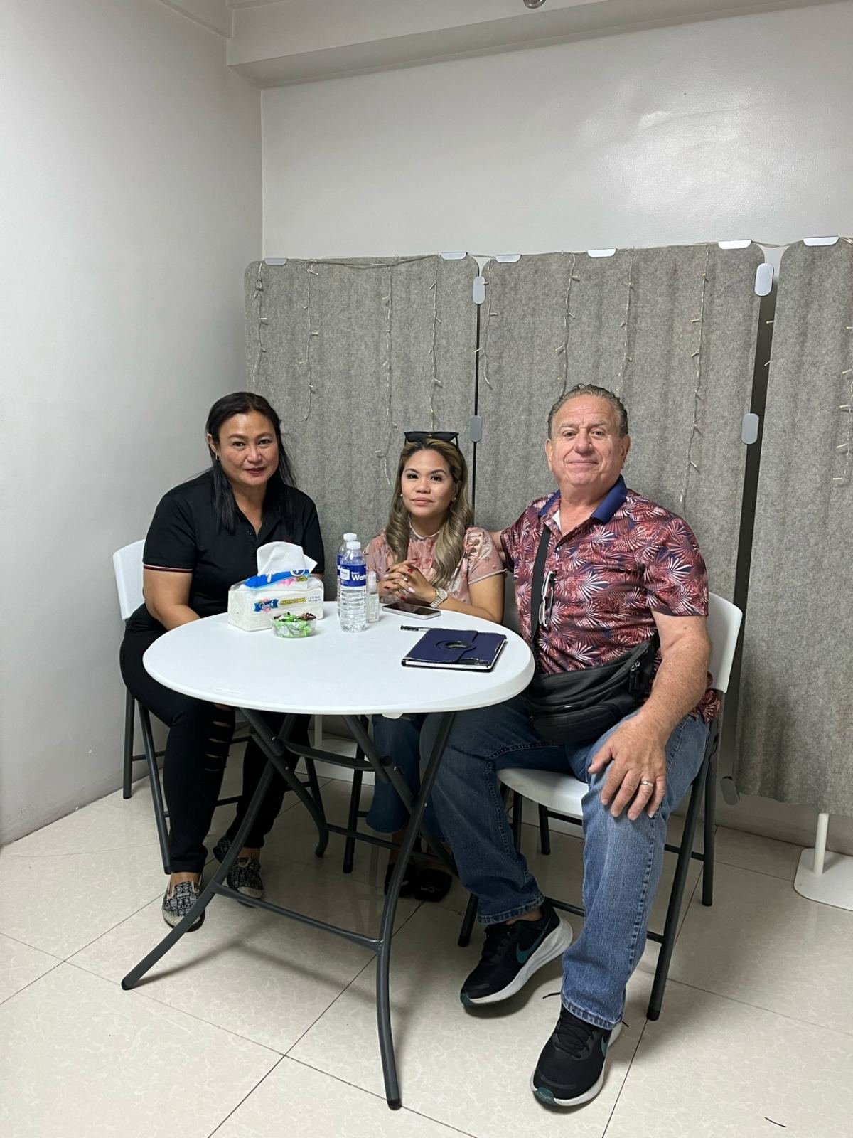 Brealant team members meeting with clients