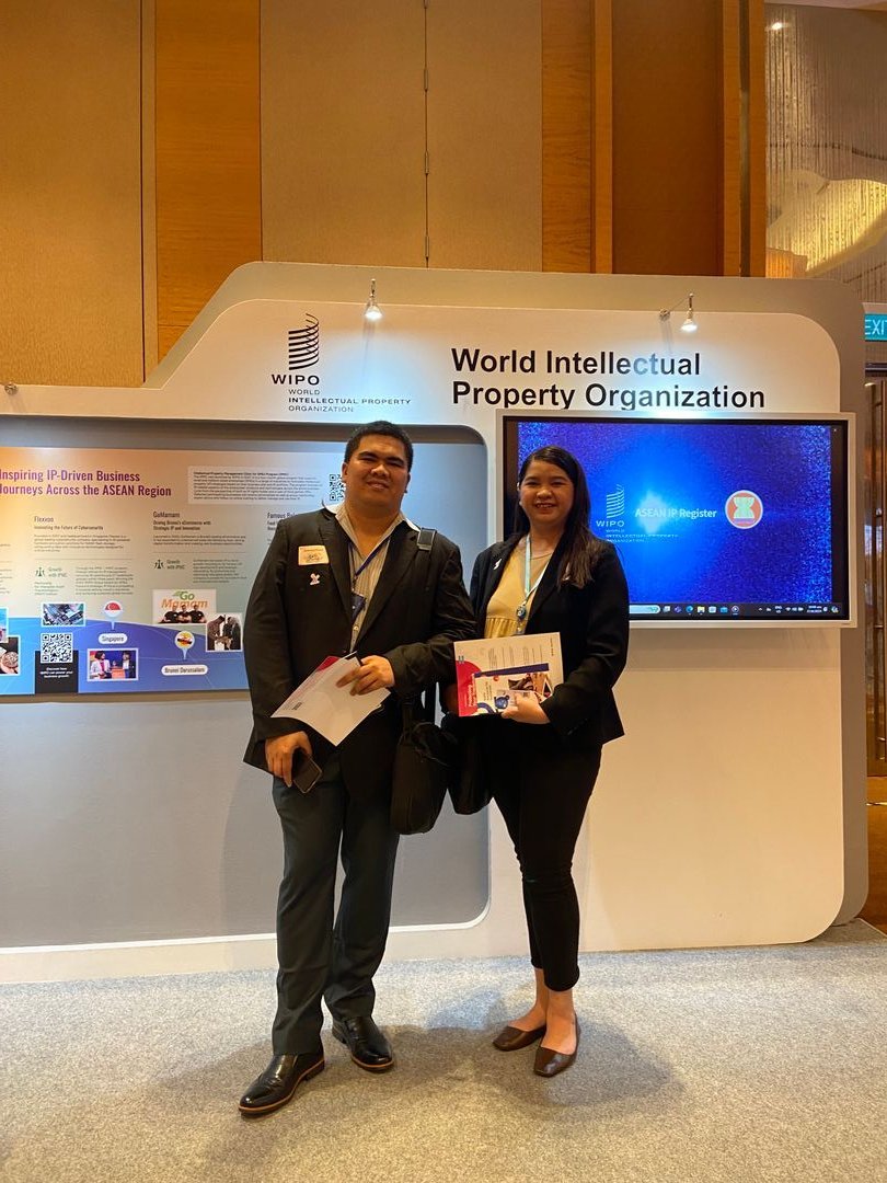 Brealant representatives at an international intellectual property conference