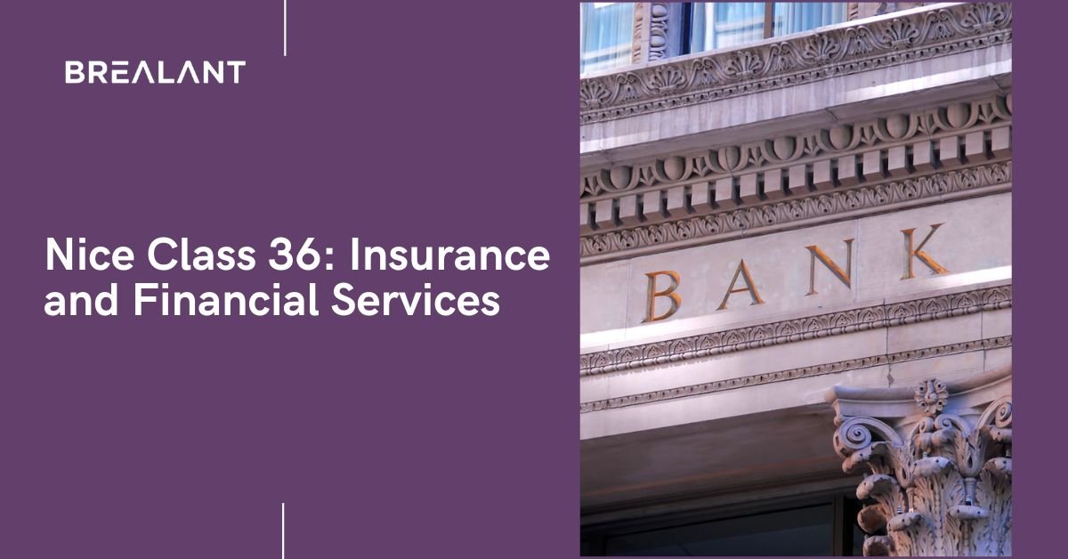 Nice Class 36: Insurance and Financial Services